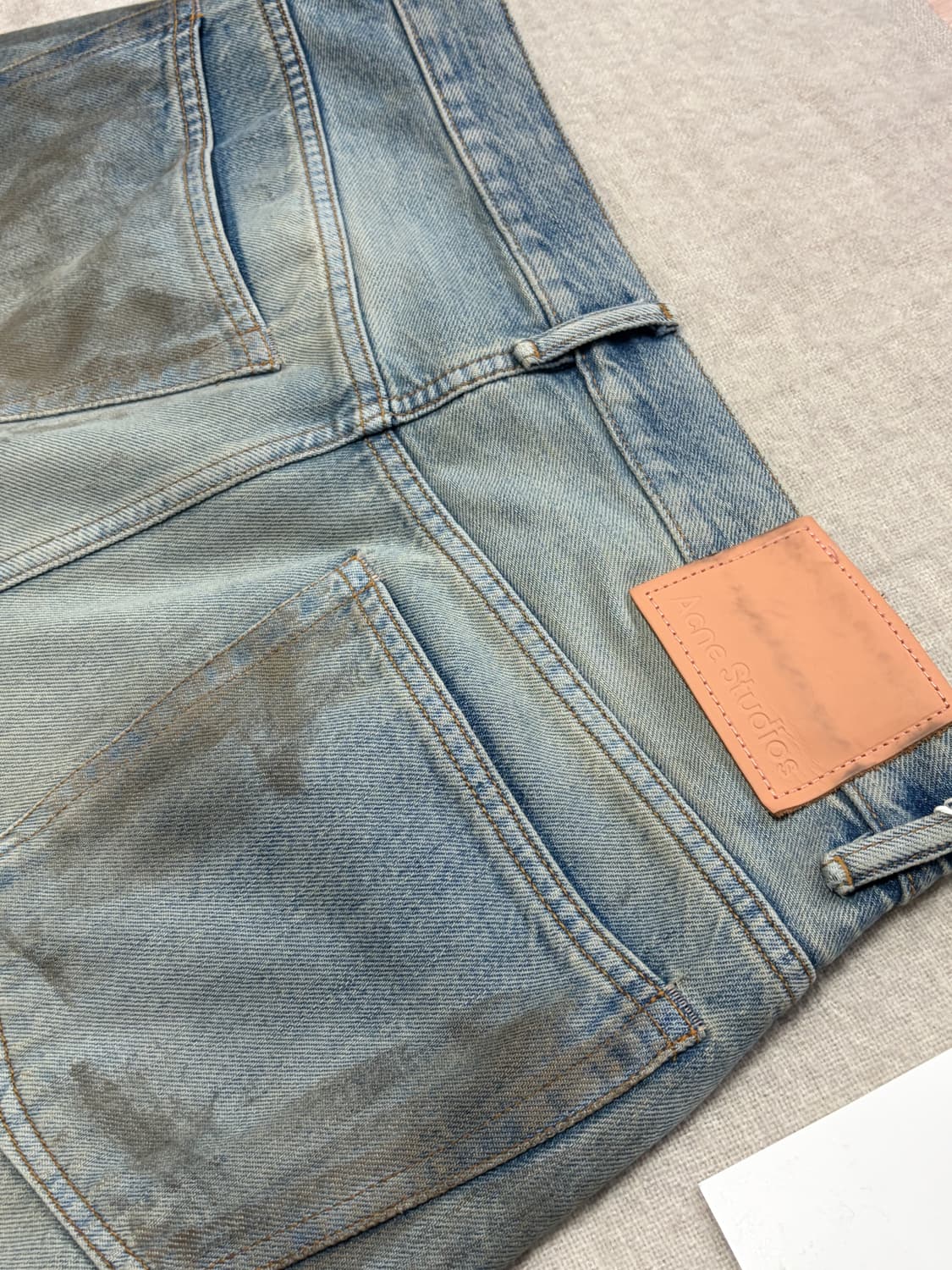 아크네 스튜디오 2021M PENICILLIN 데님팬츠 상품이미지7