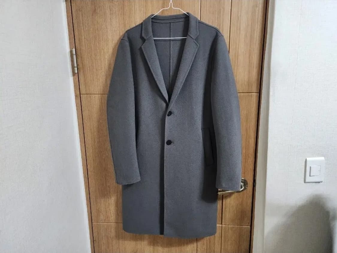 (L)빠니깔레 베이직 싱글 남성 코트 상품이미지1