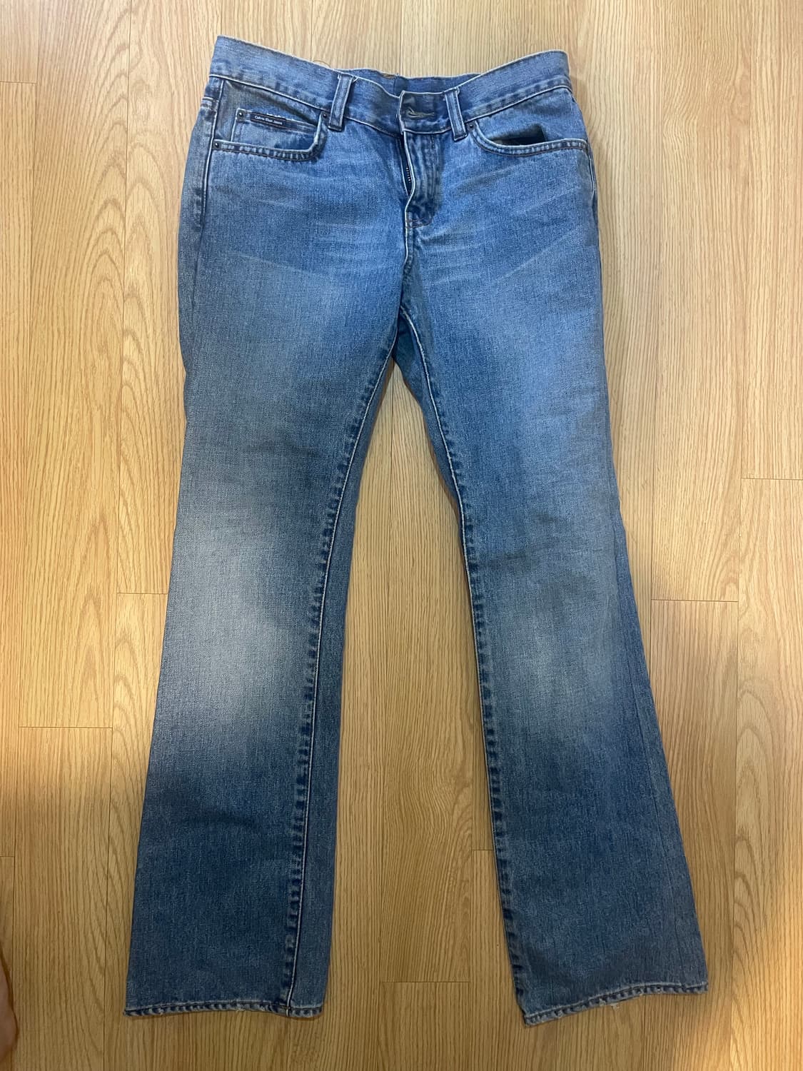 Calvin klein 부츠컷 데님 팬츠 상품이미지1