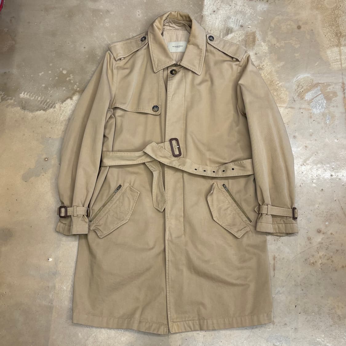 M 버버리 베이지 트렌치코트 상품이미지2