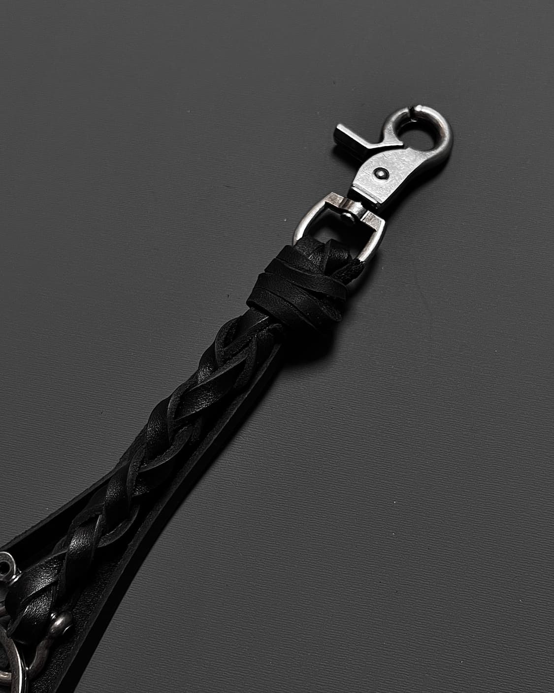 레더 테슬 키링 (2color) 상품이미지5