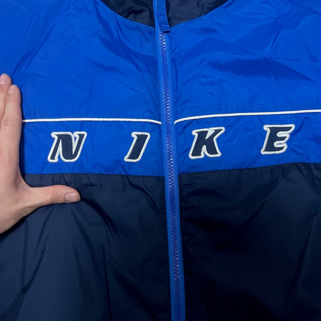 나이키 올드스쿨 빅로고 바람막이 자켓 3XL  상품이미지4