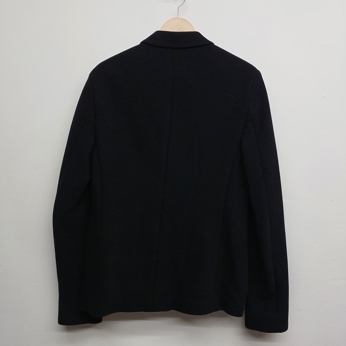 자라맨 블랙 텍스처 싱글 블레이저 M 상품이미지2