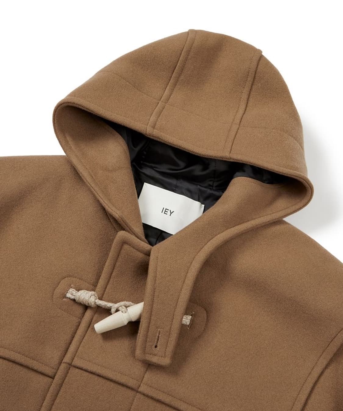 [택포](새상품)(L)이에이 IEY 맥시더플코트 카멜 상품이미지4