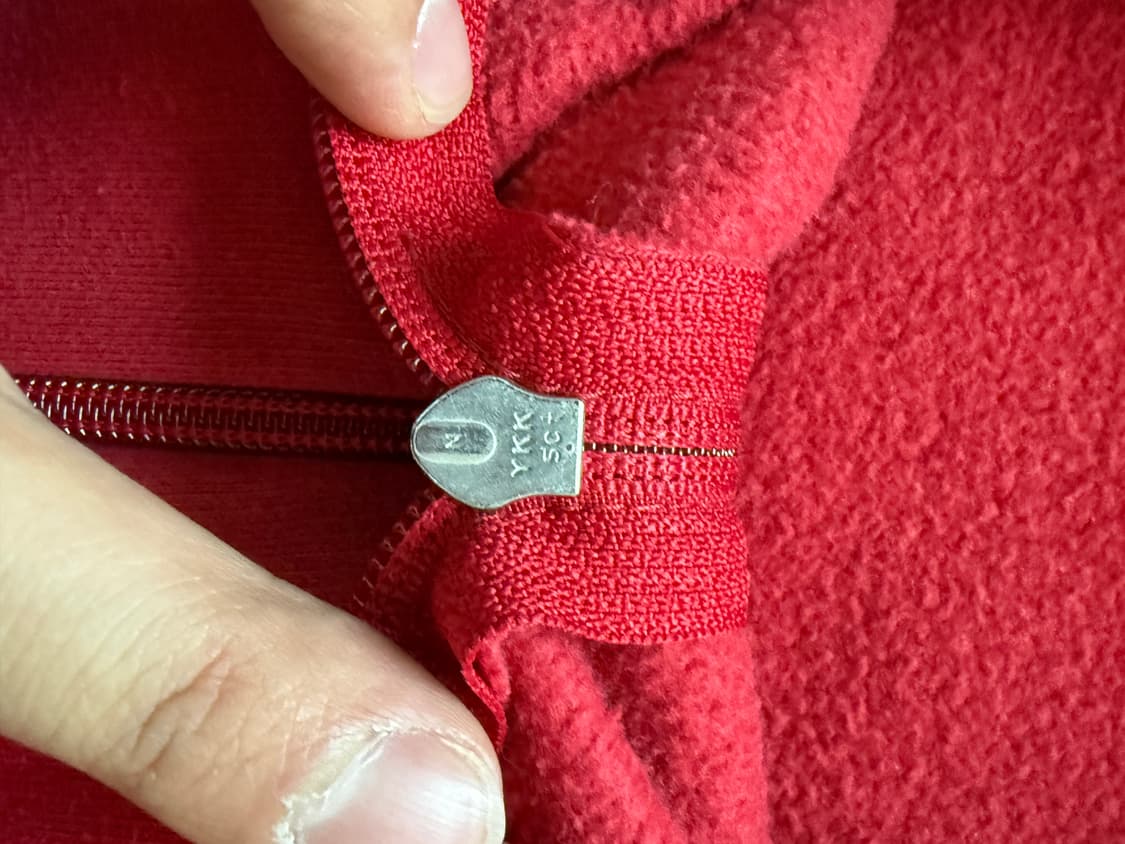 00s Nike Small Swoosh Red Hood Zip-Up 상품이미지4