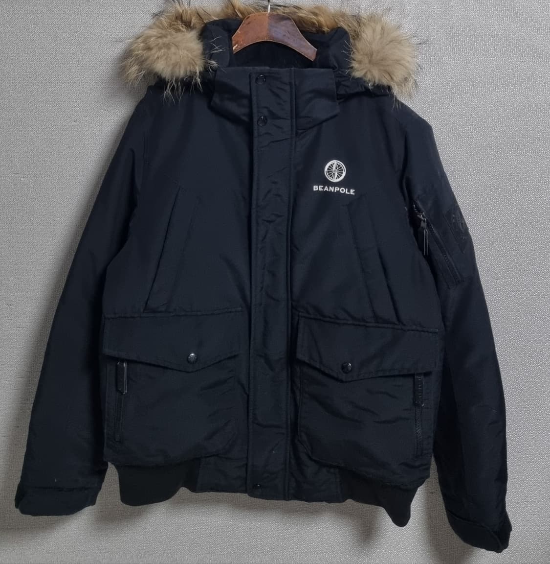 M (66) 빈폴 블랙 덕다운 오리털 패딩 상품이미지1