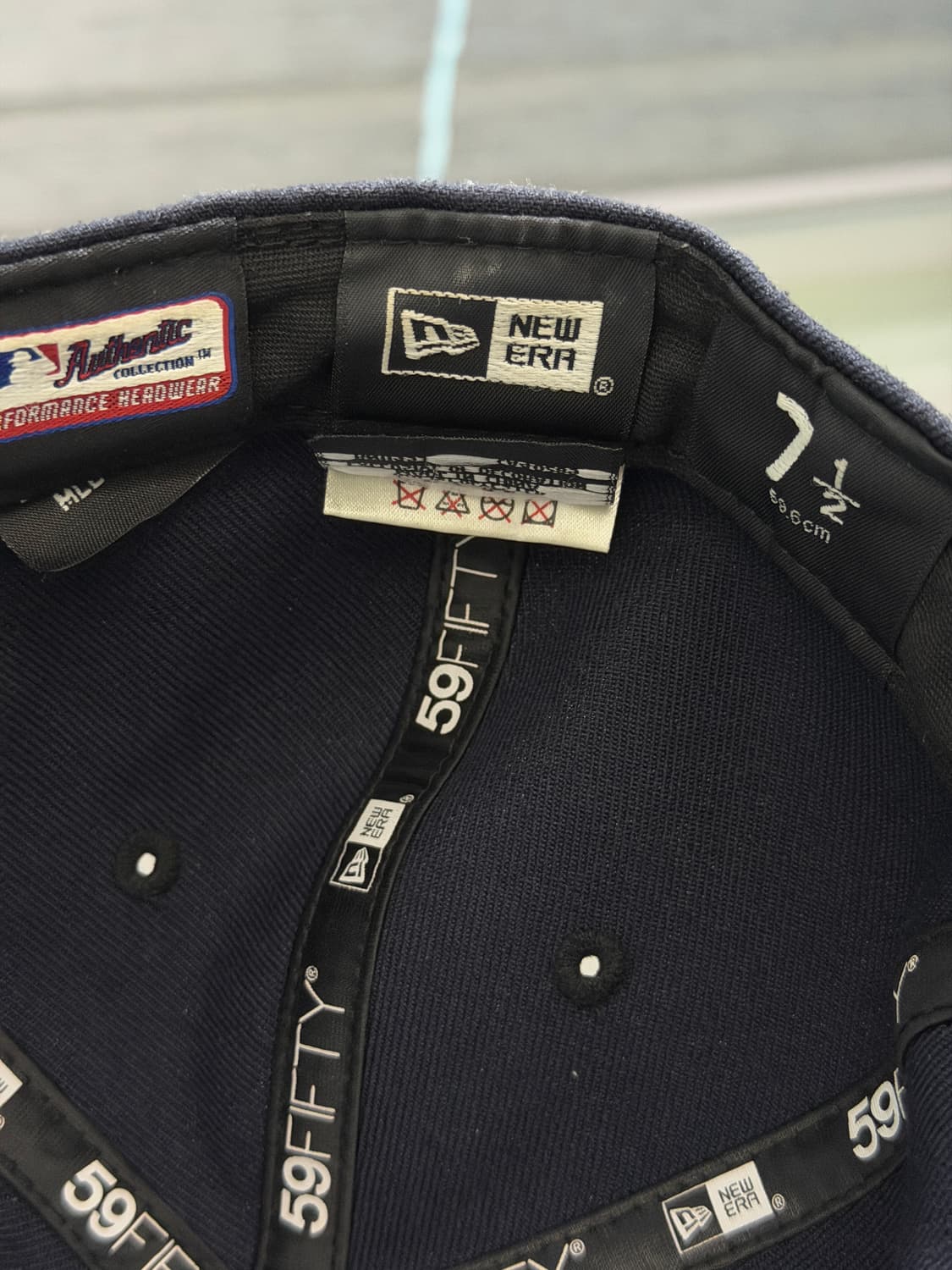 [712] 뉴에라 59fifty 뉴욕 양키스 네이비 상품이미지3