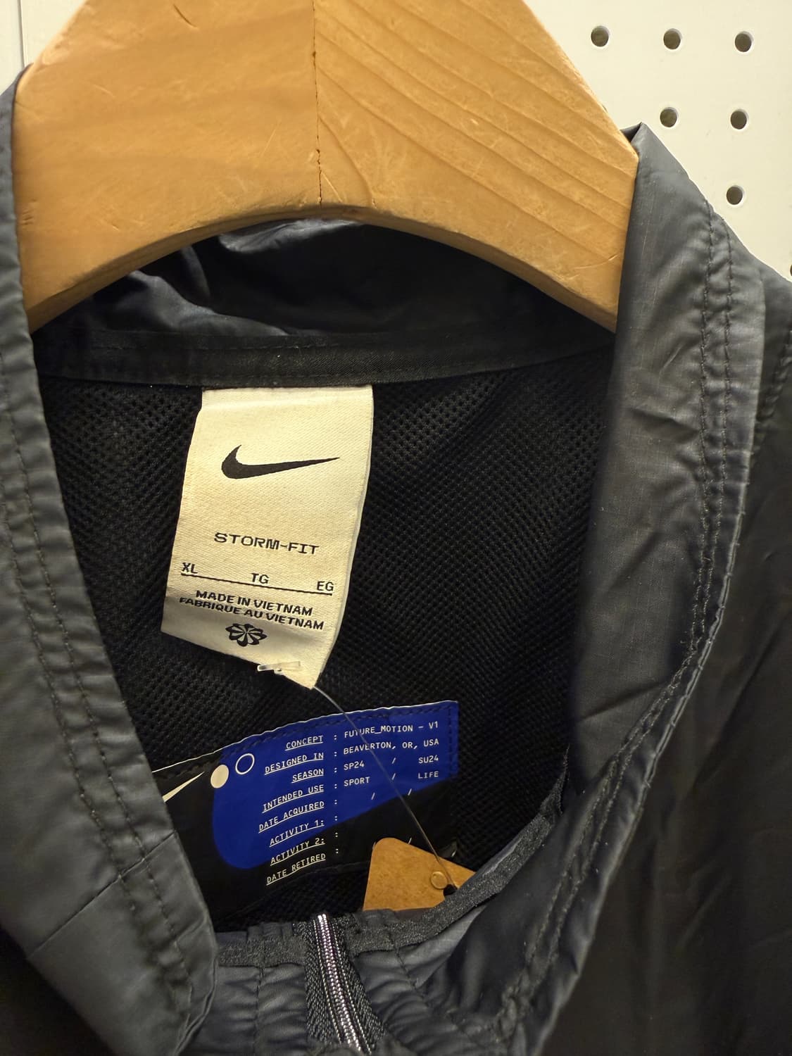 나이키 스우시 투톤 바람막이 자켓 U1057 상품이미지5