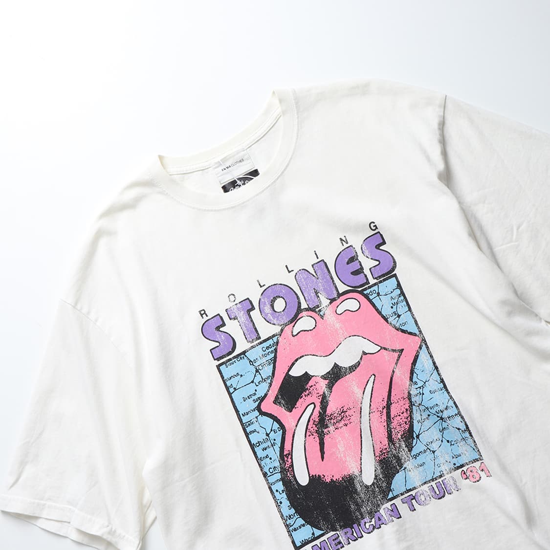 EMMA CLOTHES The Rolling Stones Tee 상품이미지5