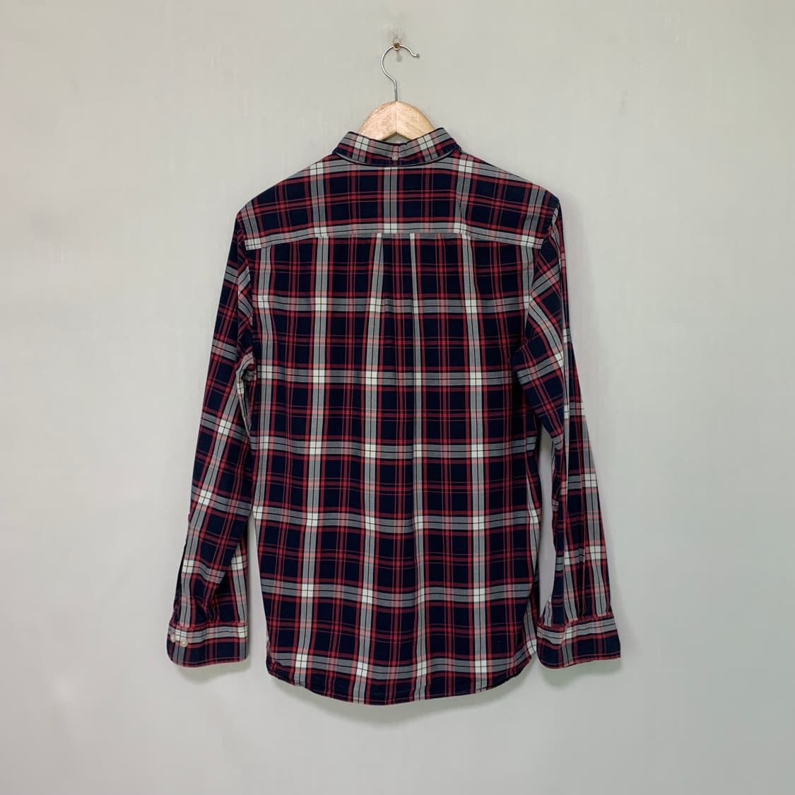 브룩스브라더스 체크 셔츠 남방 M 00s 빈티지 남녀공용 상품이미지4