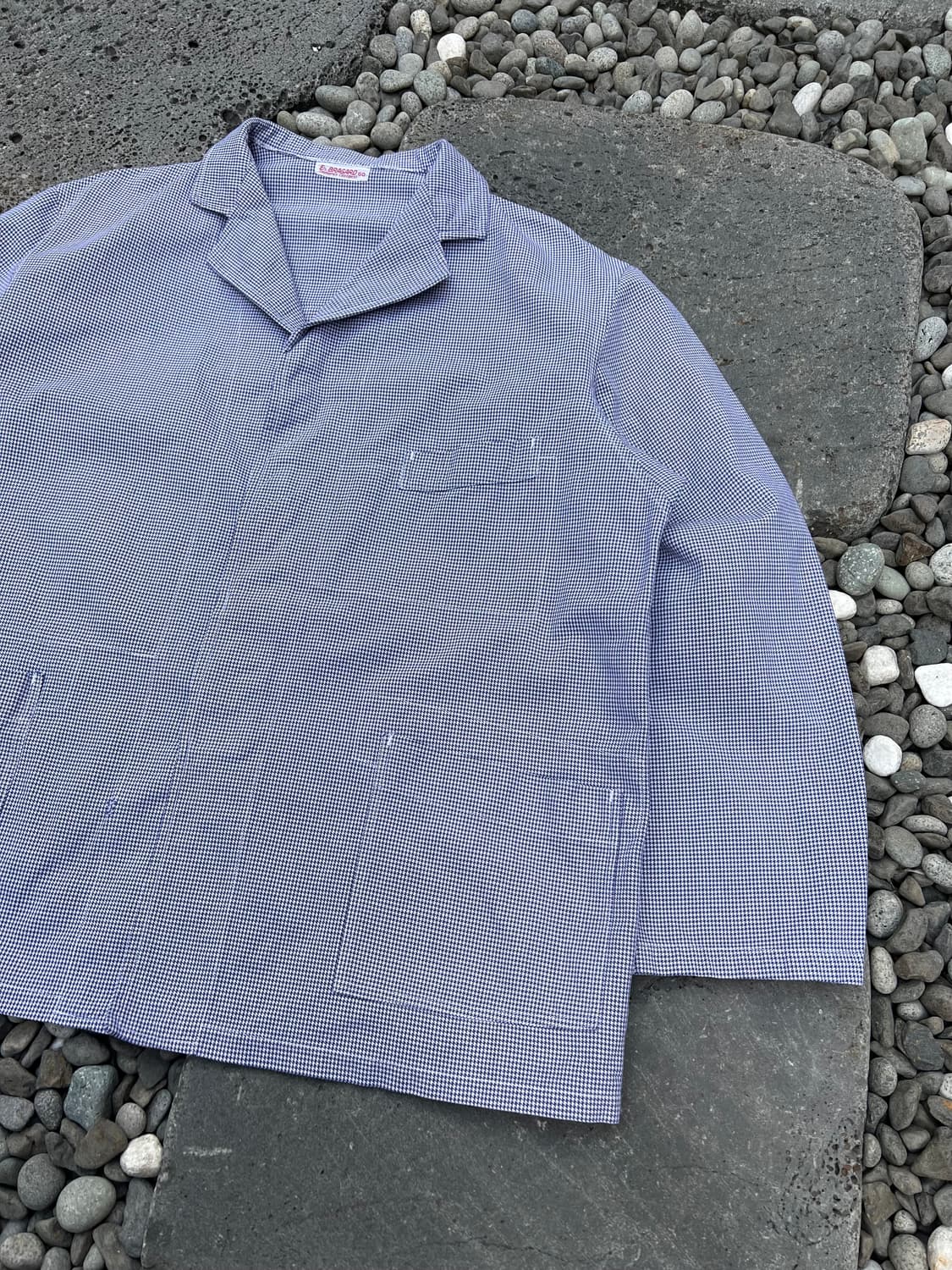 1950s Ets.BRAGARD FRENCH CHECK 프렌치워크자켓 상품이미지7