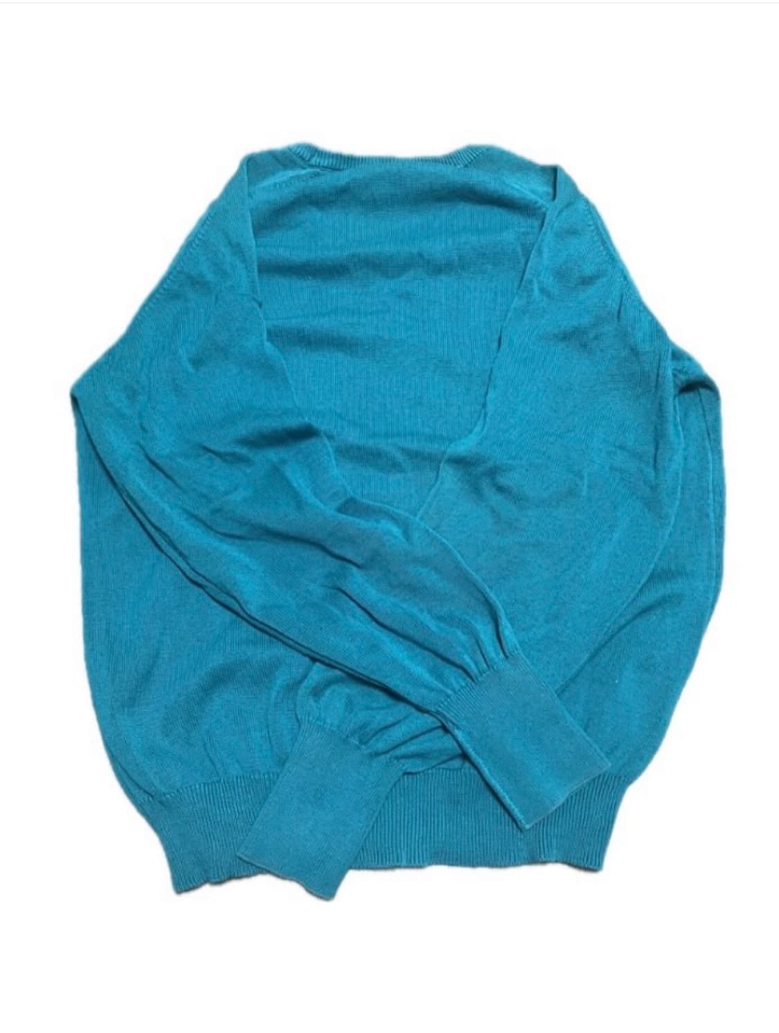 엘엘빈 민트 브이넥 니트 상품이미지2