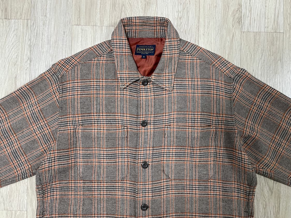 100) 펜들턴 글렌체크 플라넬 자켓(RRL&LVC&폴로) 상품이미지5