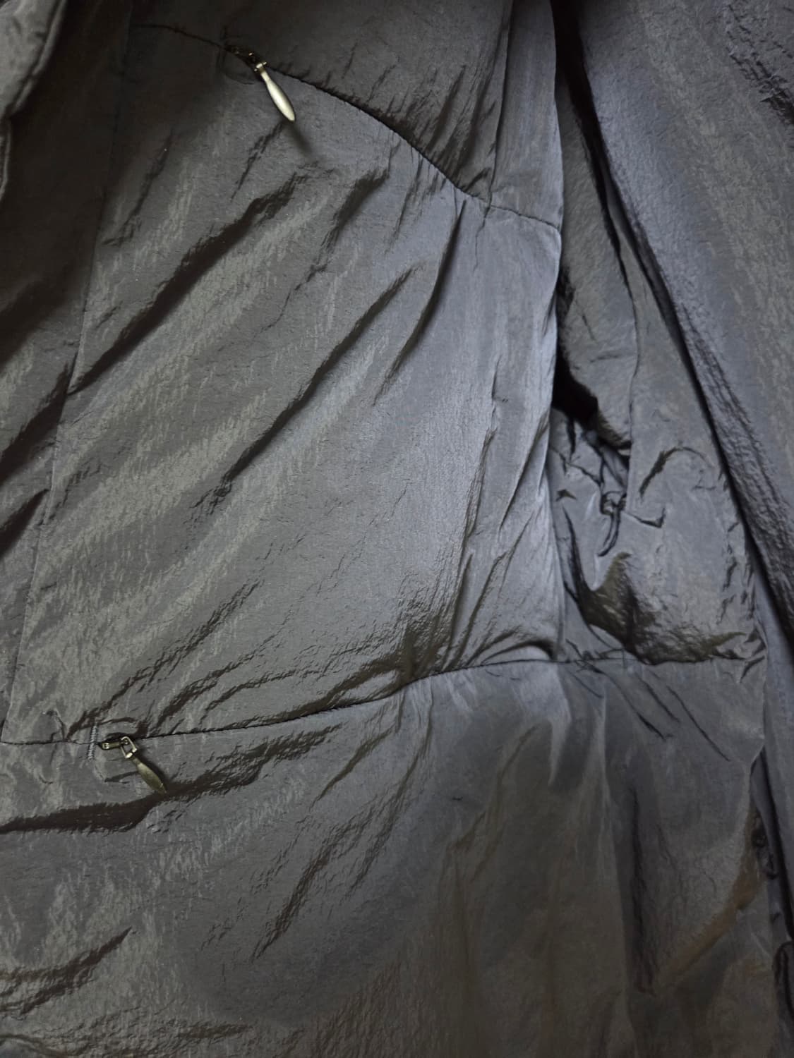 [4]테아토라 패딩 수베니어 헌터s/l  메탈릭네이비 상품이미지5