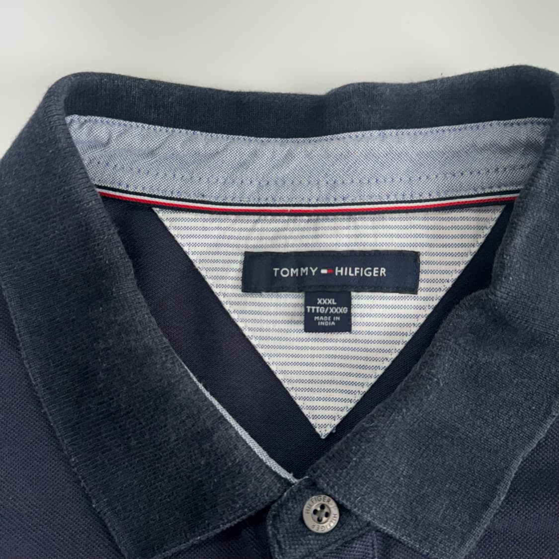 Tommy Hilfiger 타미힐피거 네이비 카라 반팔 상품이미지5