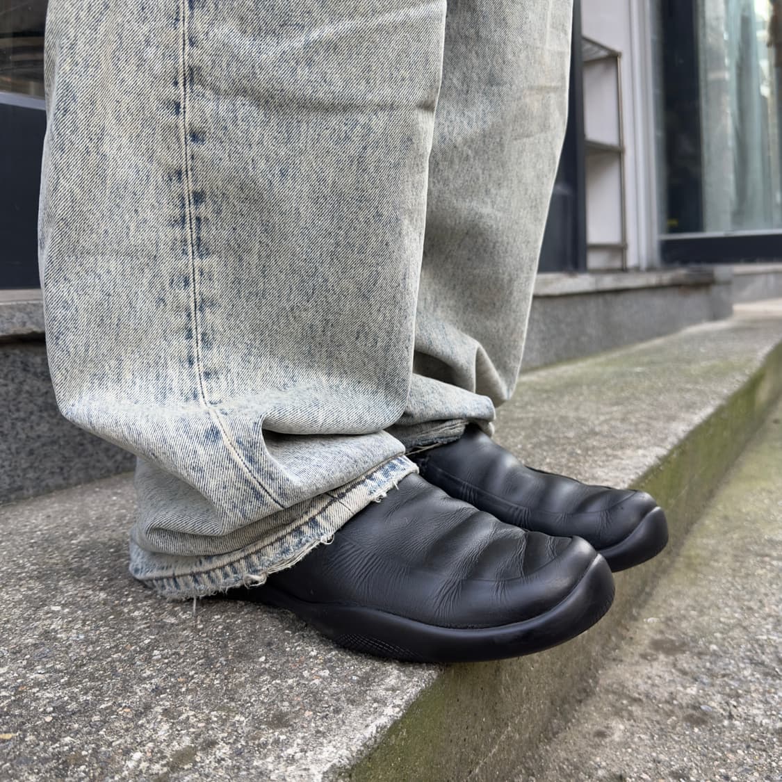 00s 블랙 프라다 스포츠 로퍼 상품이미지6