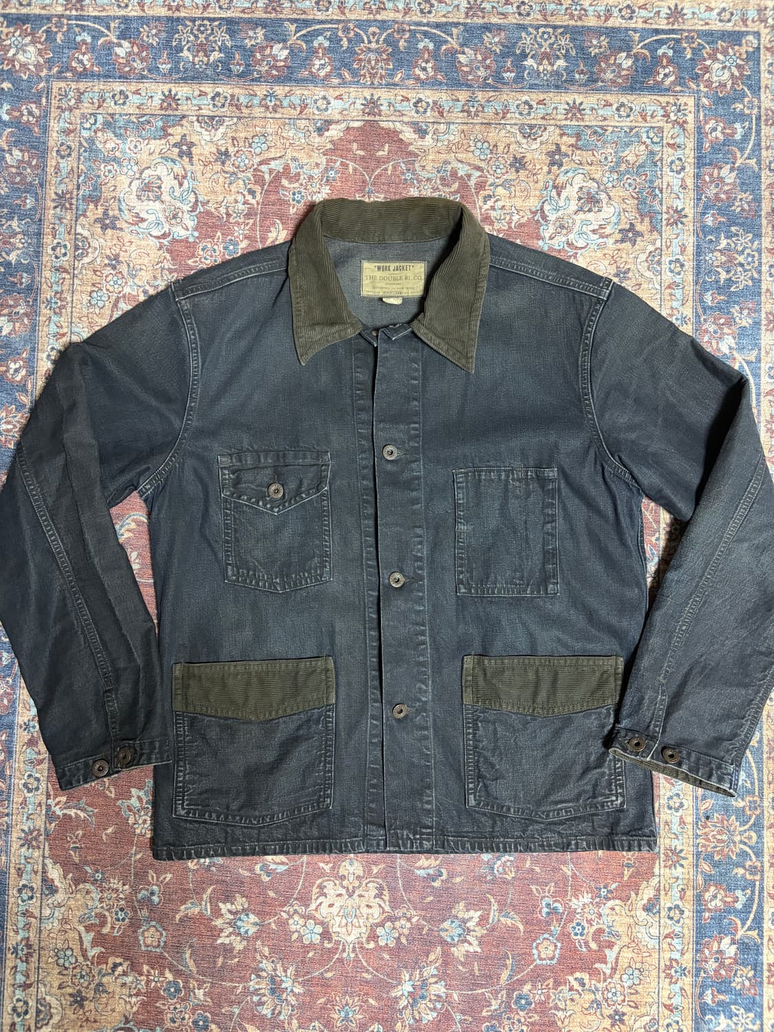 더블알엘 코듀로이 트림 워크 자켓 상품이미지3