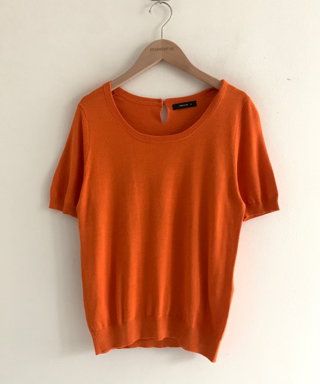 U Neck Knit(Orange) 상품이미지1