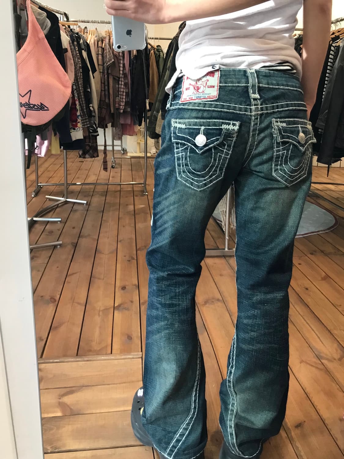 트루릴리젼 워싱 데님 팬츠 상품이미지5