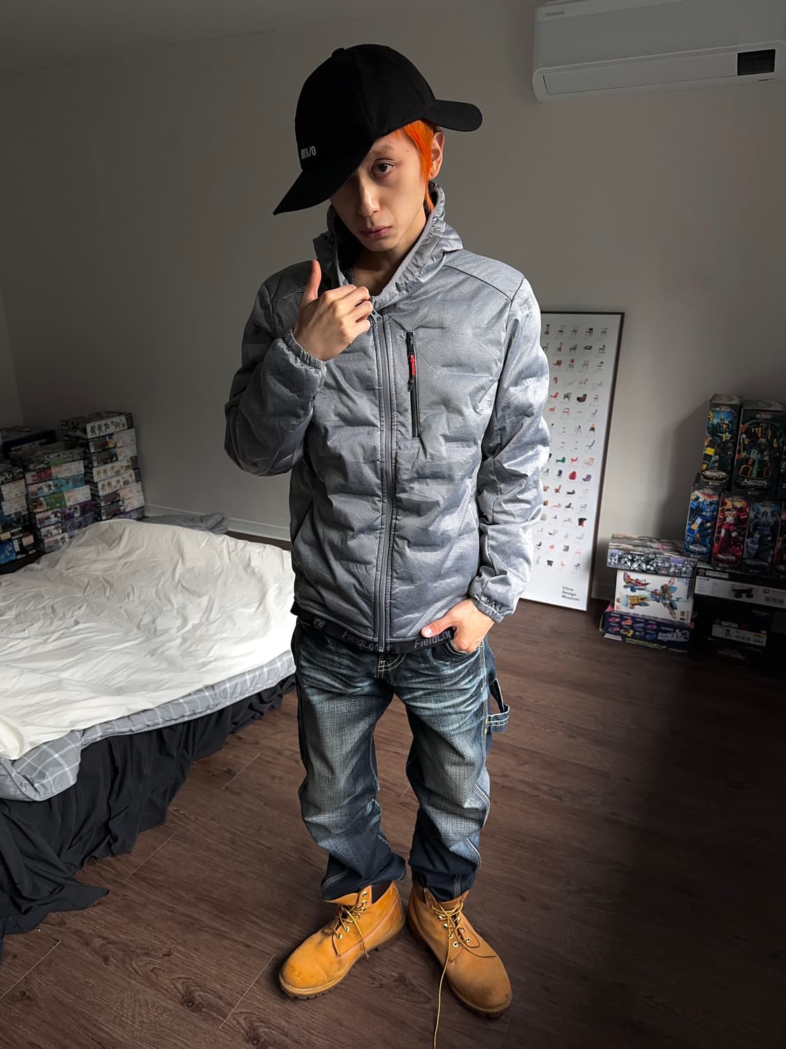 Back Number 트위스트 카펜터 진 상품이미지4