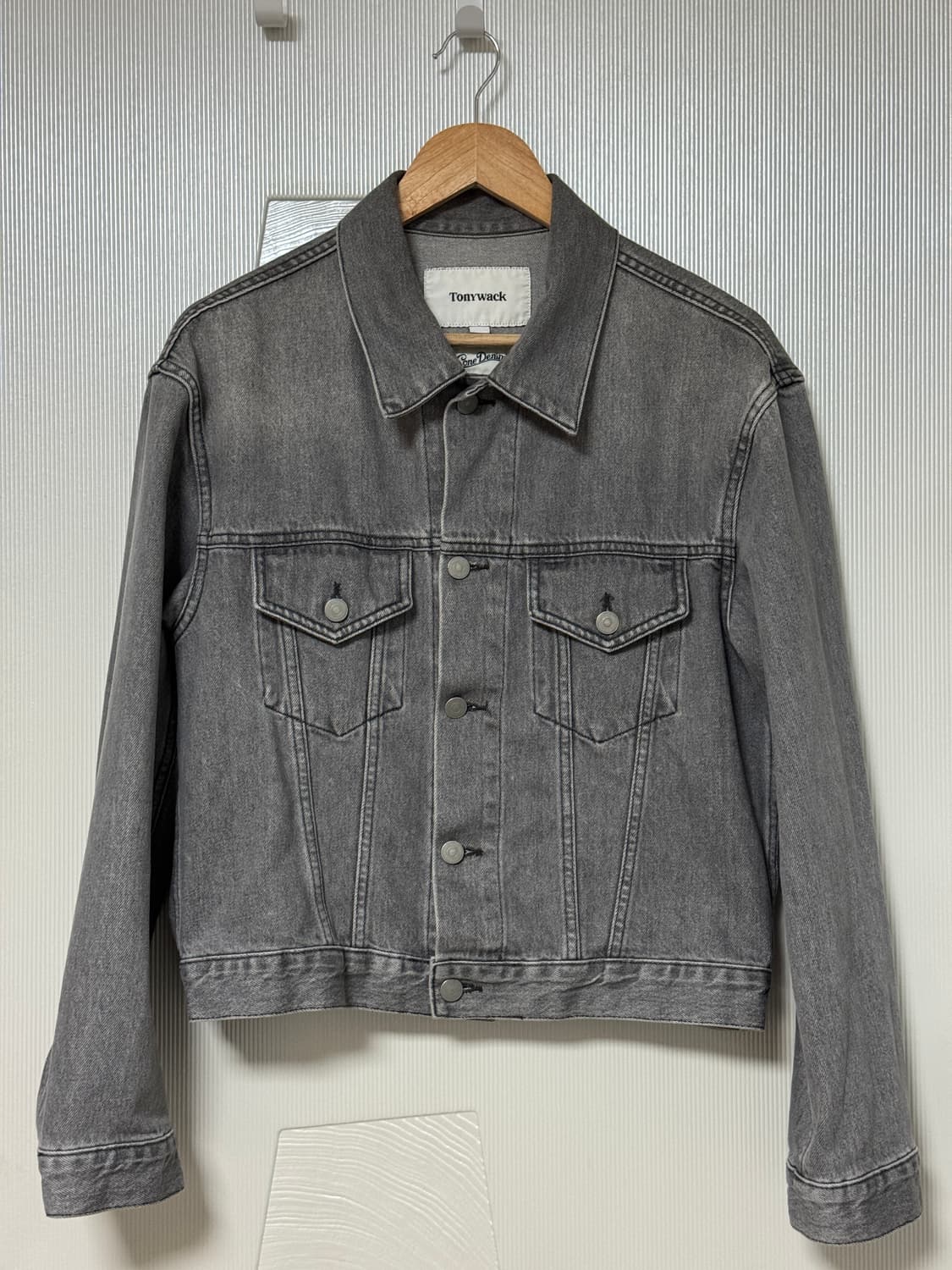 토니웩 콘 데님 트러커 자켓 (M) 상품이미지1