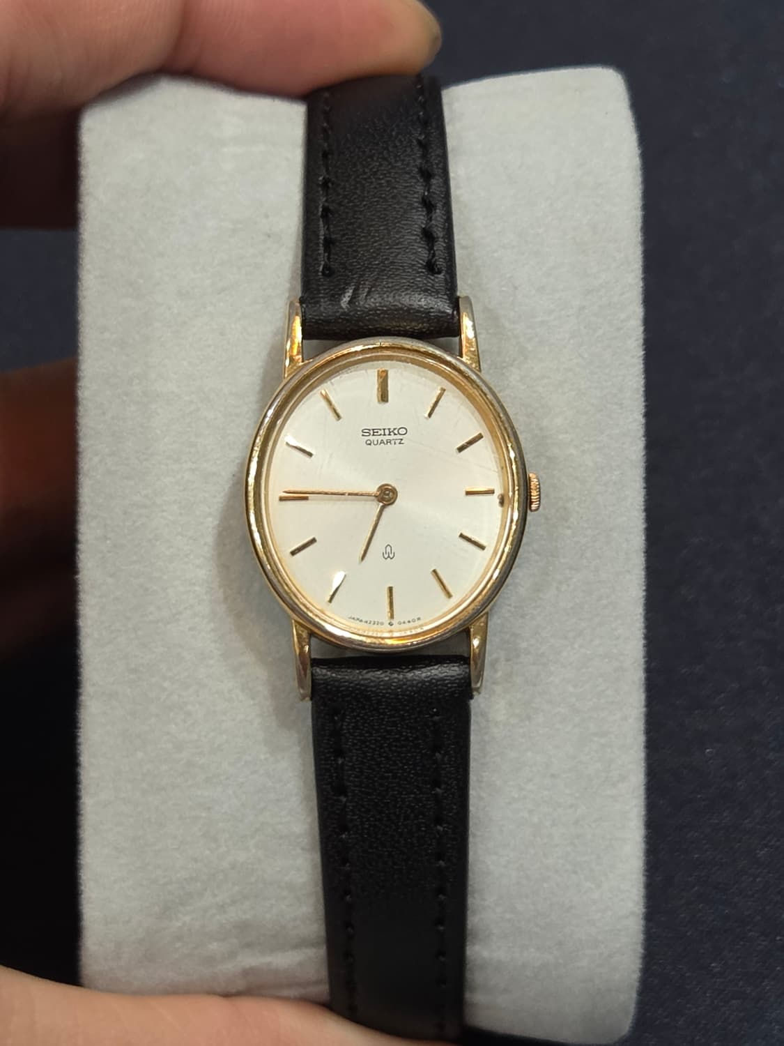 90s 빈티지 세이코 레이디스 여성 쿼츠 시계[신품 스트랩] 상품이미지1
