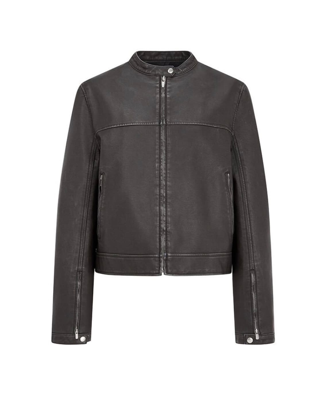 브플먼트 비건레더 자켓 상품이미지1