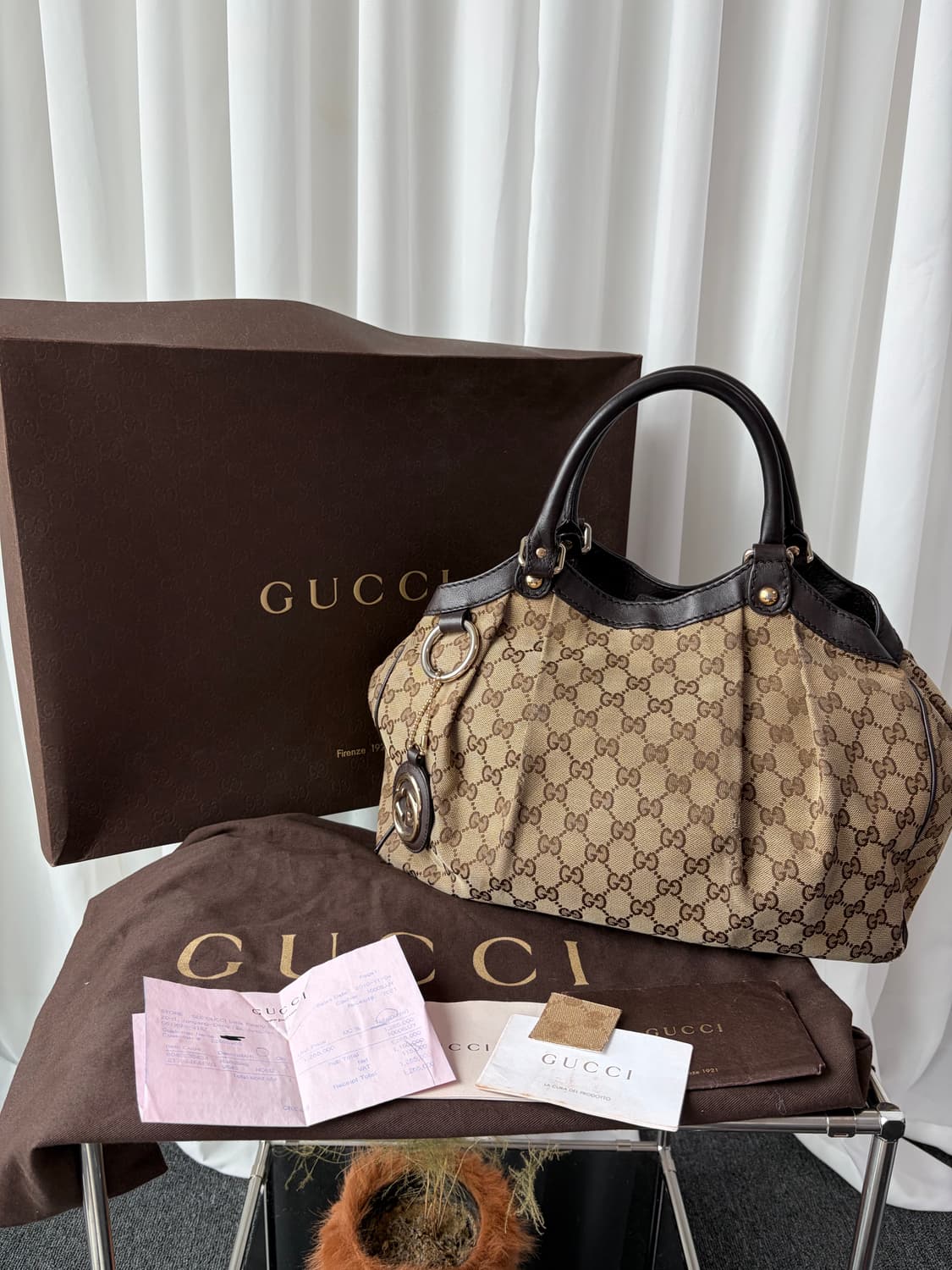 구찌 GG 수키 숄더백  상품이미지2