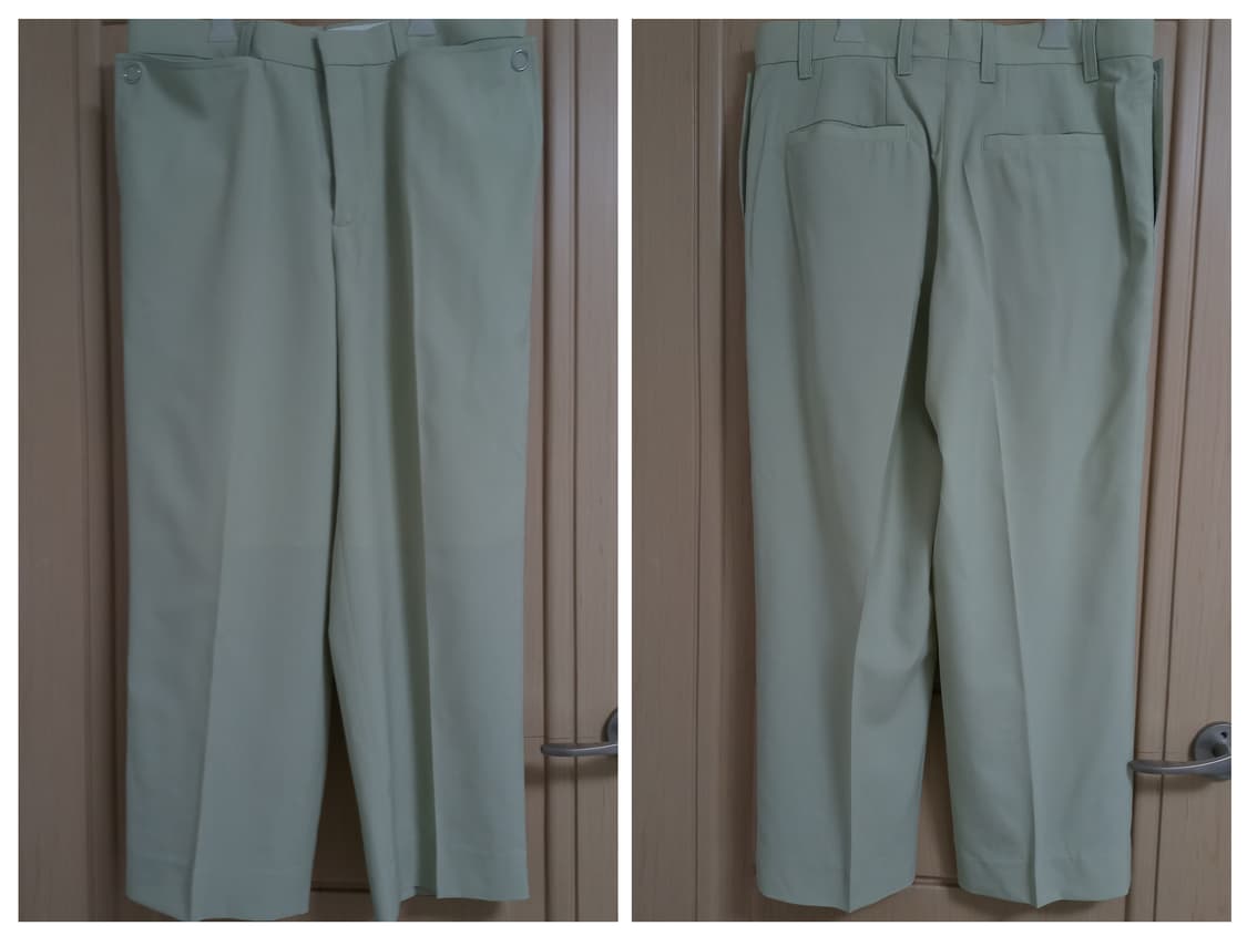 신품급 이태리 정품 버버리 울 팬츠 바지 상품이미지1