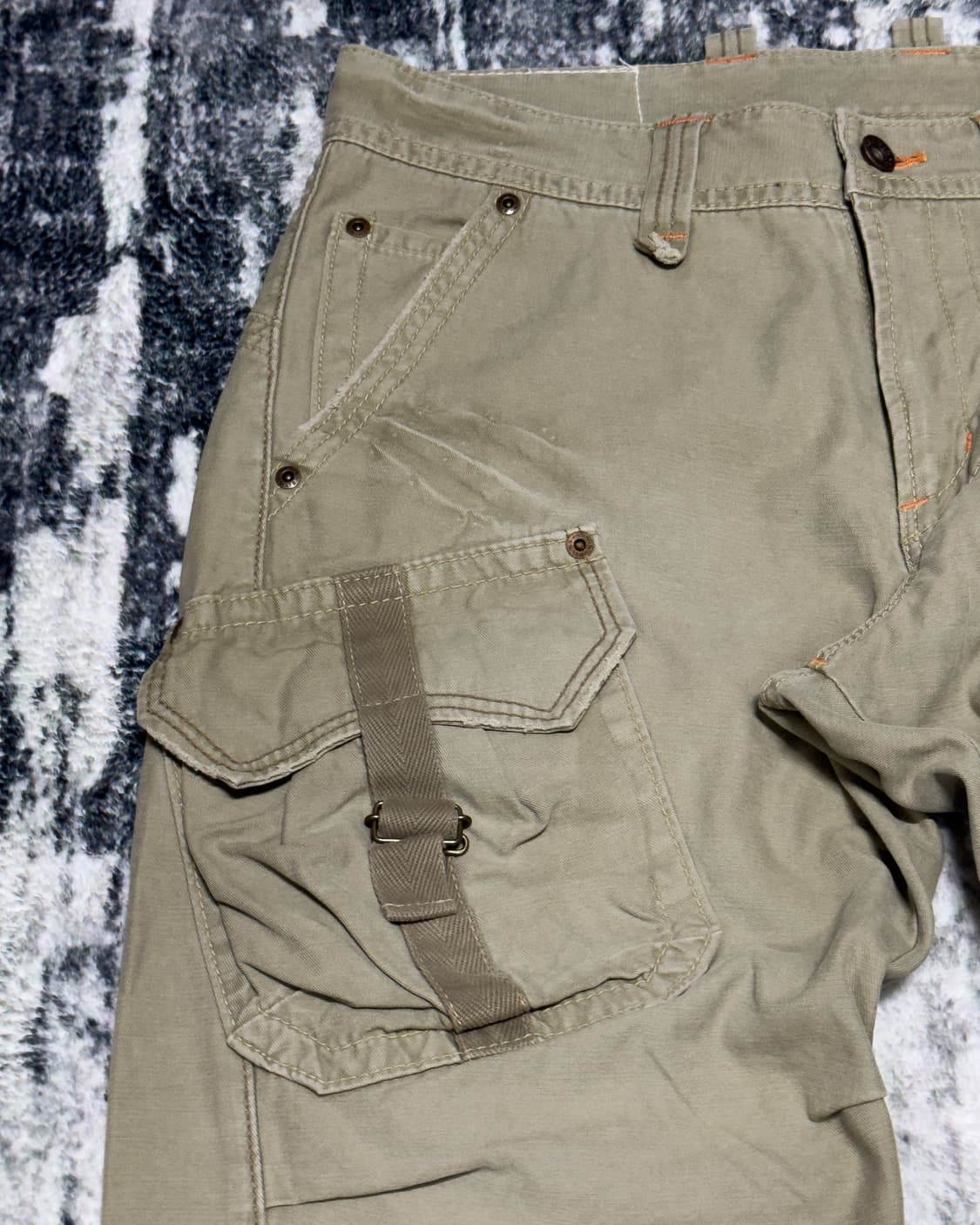 {Edwin} Beige Strap Utility Pants 상품이미지5