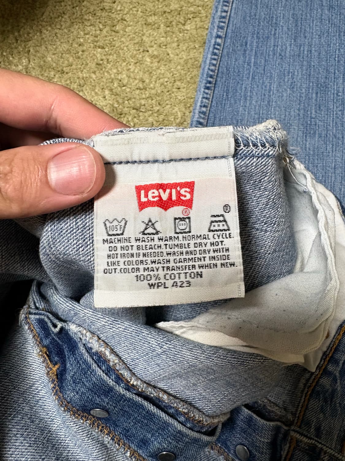 리바이스 501 36 00s 상품이미지5