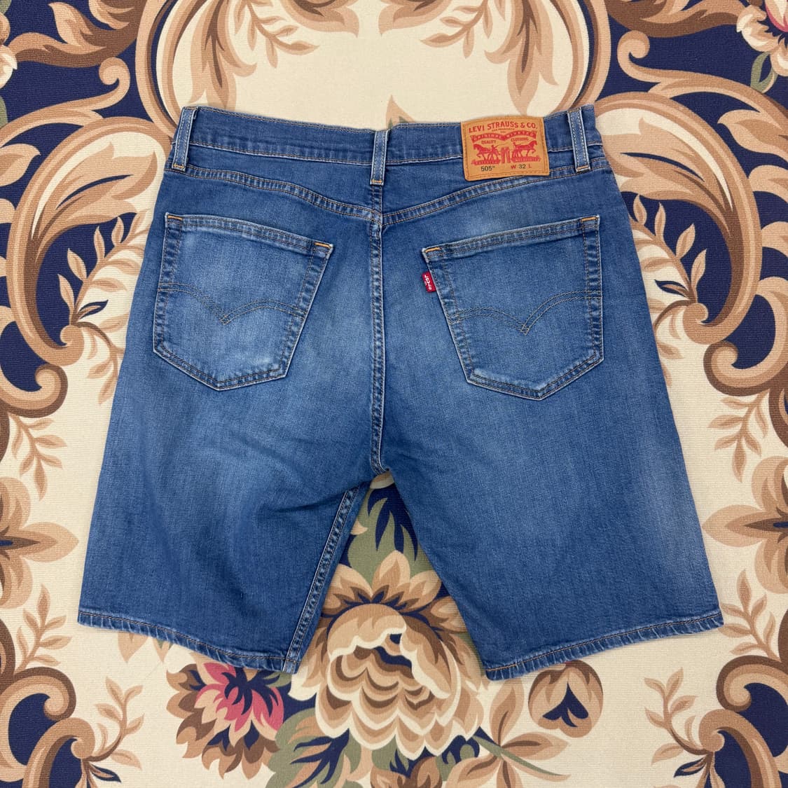 (32)리바이스Levis 505 데님반바지 상품이미지1