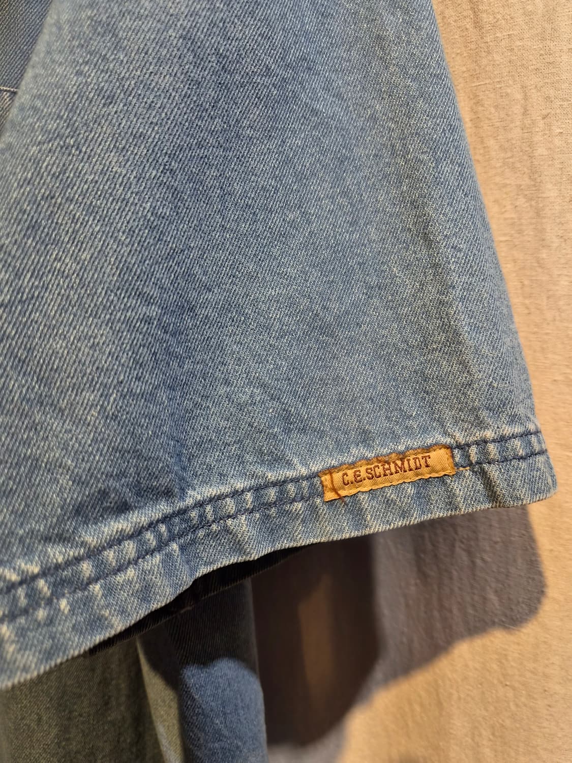 Cathartic 청 반팔 셔츠 상품이미지3