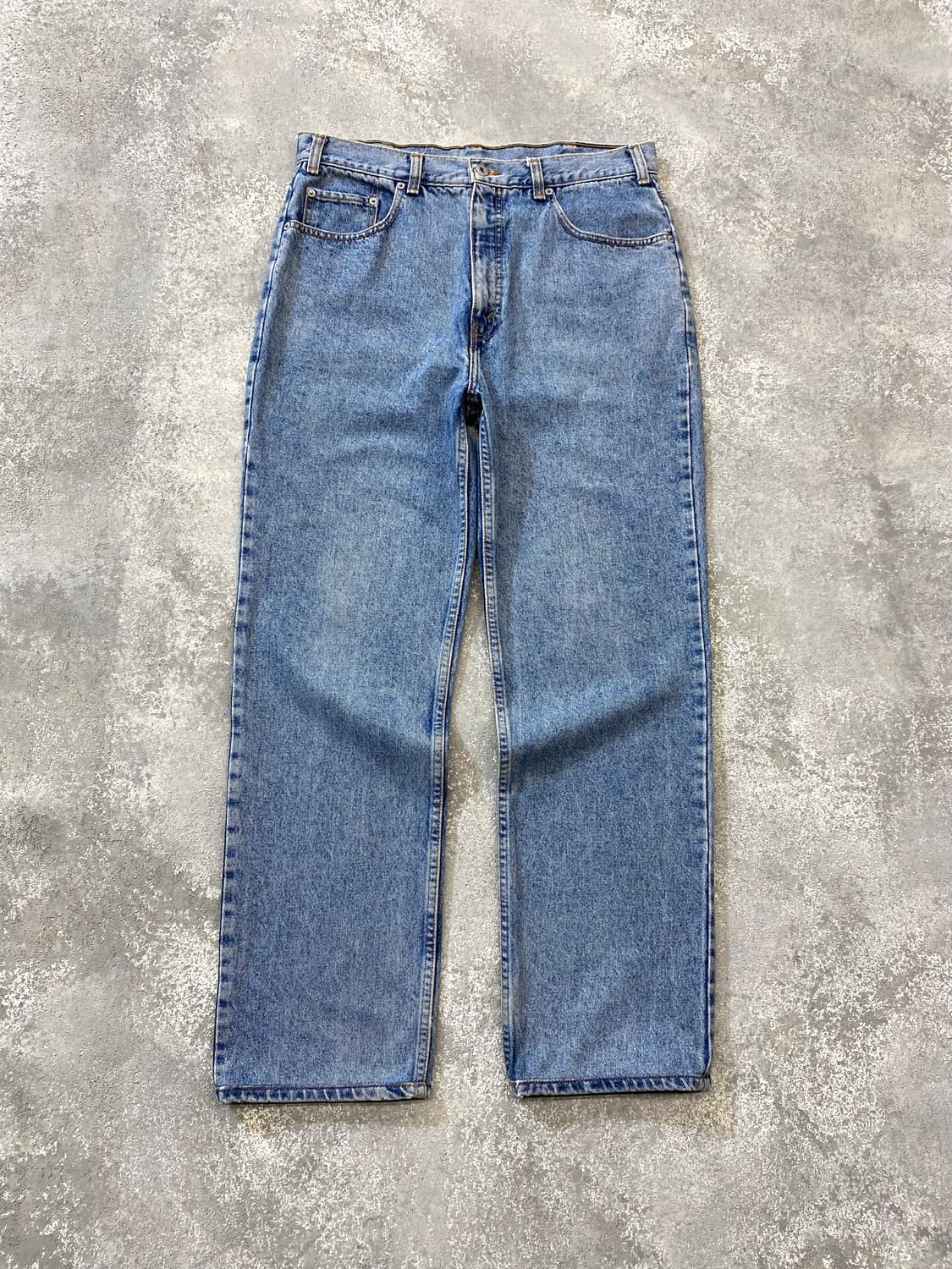 [32-33] 90s Levi's 627 리바이스 오렌지탭 데님팬츠 상품이미지4