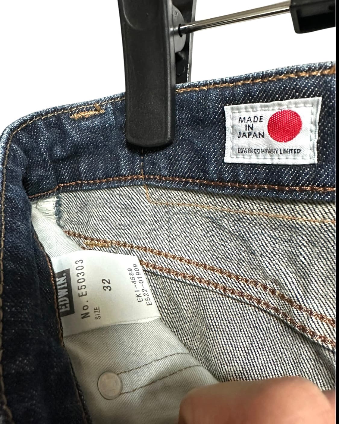에드윈 503 레귤러핏 데님팬츠 32size Made in japan 상품이미지5