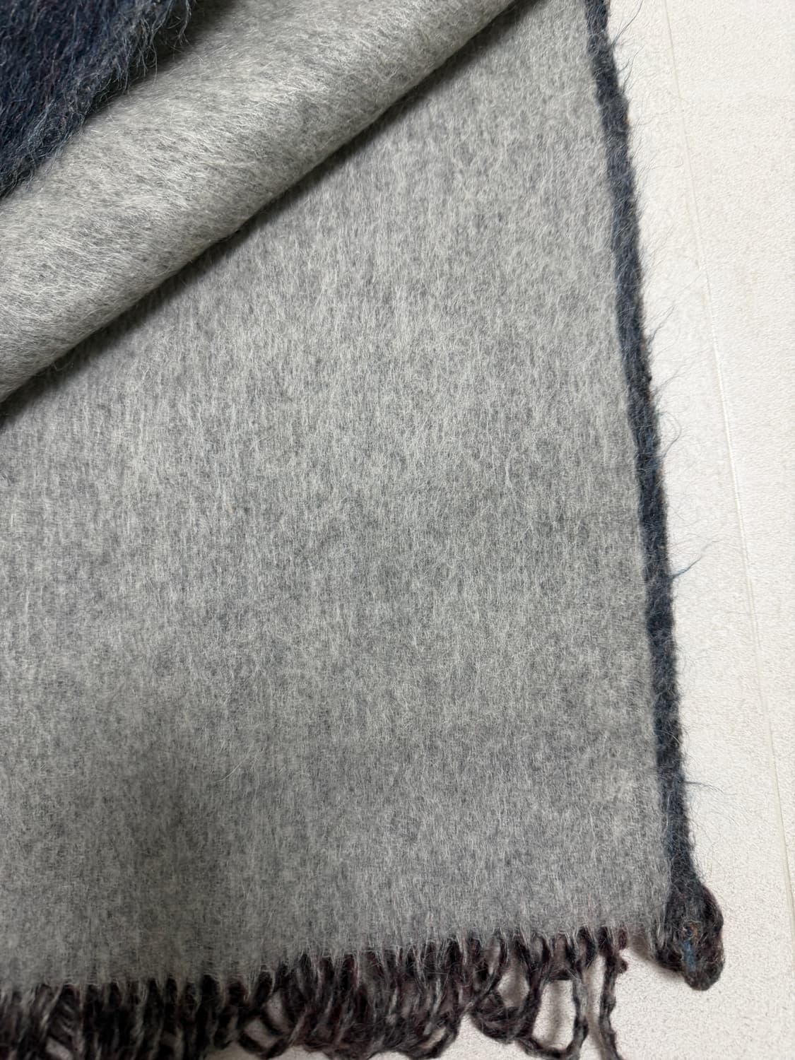 mohair big reversible fur muffler 상품이미지2