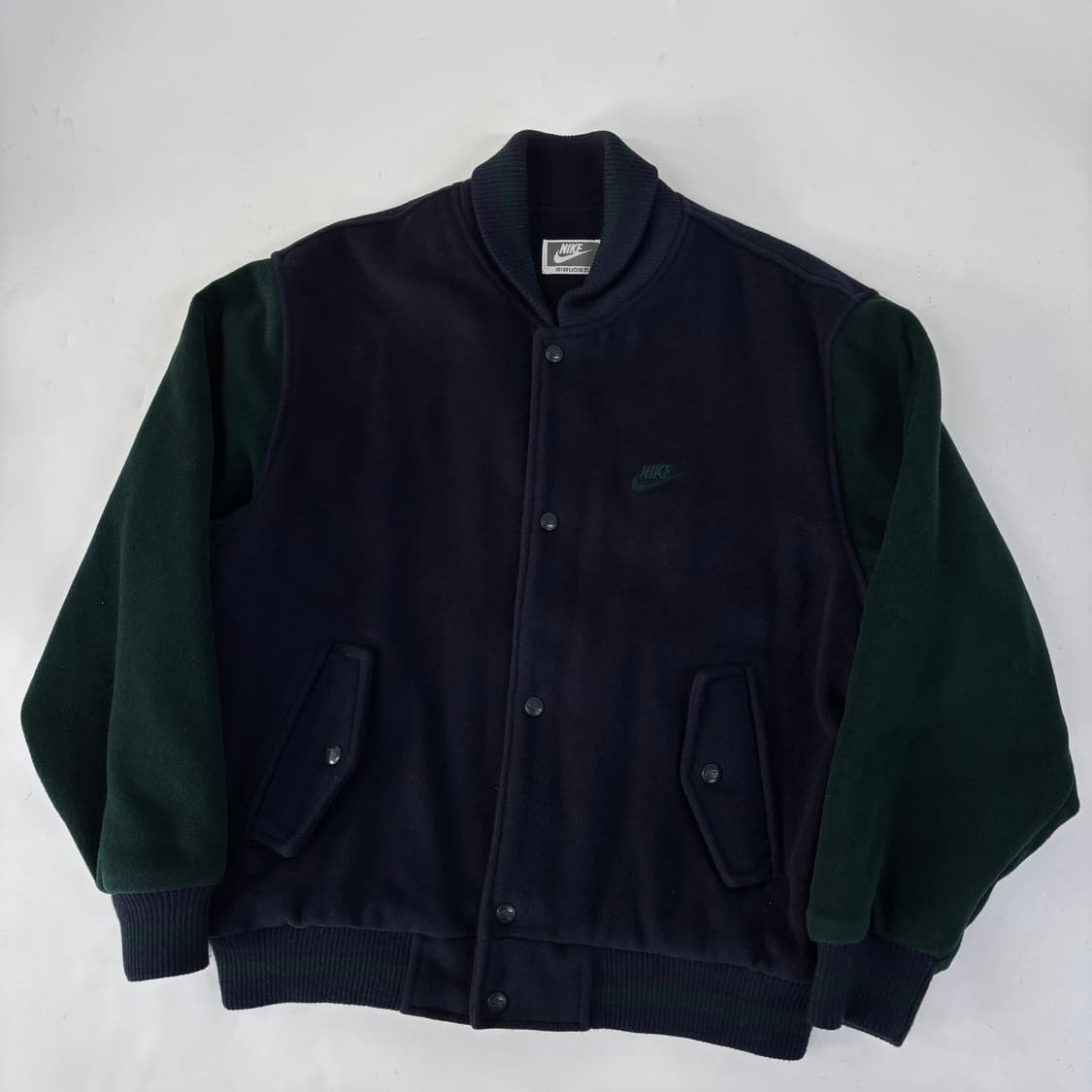 90s 나이키 삼나스포츠 울 바시티 자켓 상품이미지1