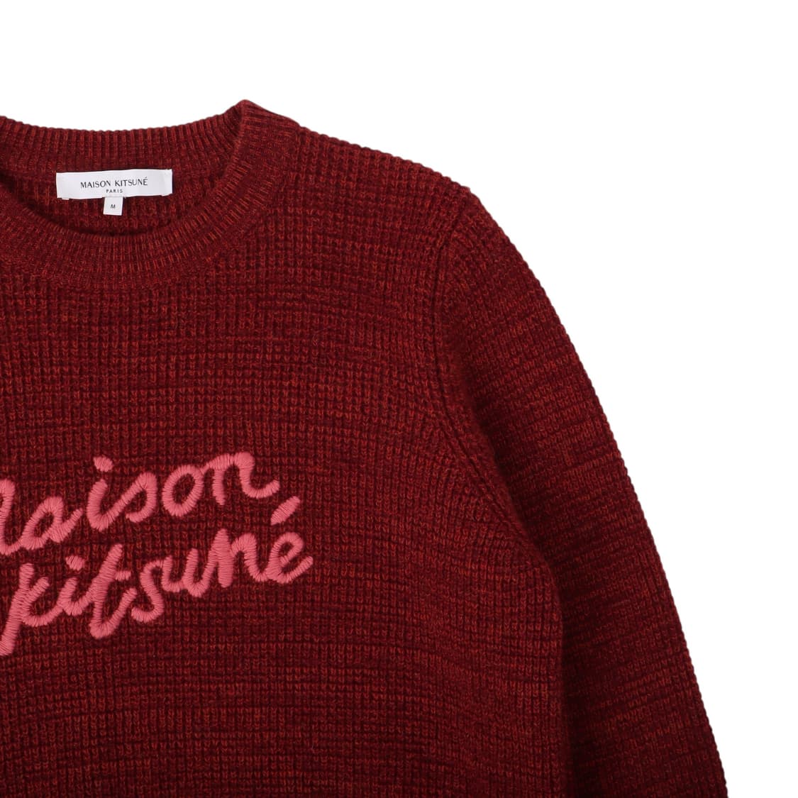 메종키츠네 24fw 핸드라이팅 컴포트 니트 상품이미지3