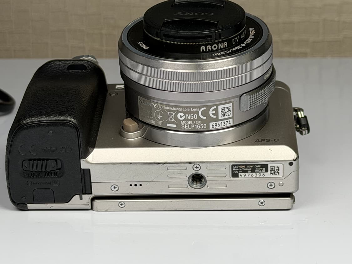 소니 A6000 실버 미러리스 카메라 상품이미지5