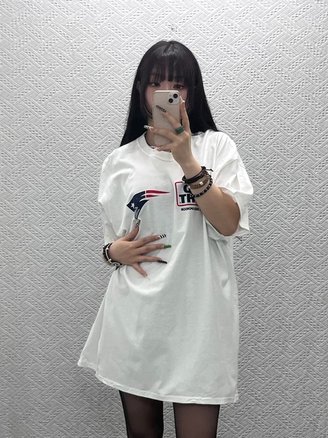 빈티지 USA 뉴잉글랜드 버드라이트 프린팅 반팔티 2XL C10628 상품이미지2