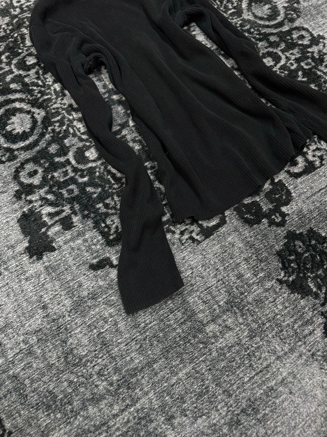 Armani botton structure high neck ribbed 상품이미지4