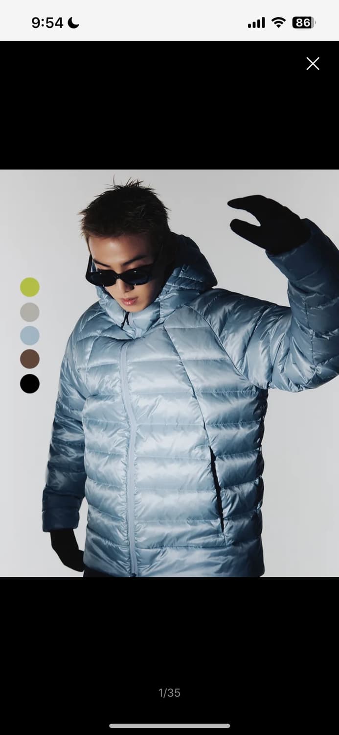 무신사스탠다드 경량 패딩 아이언라이트 다운 자켓 상품이미지1