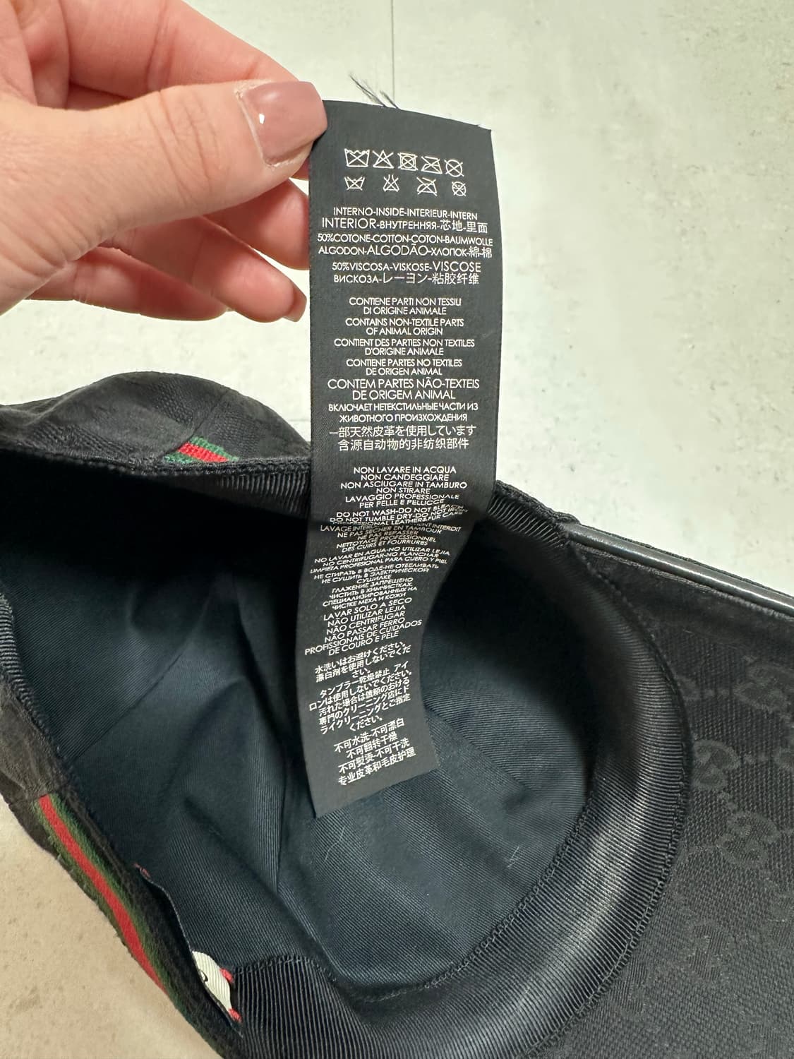 [네고 가능] 구찌 모자 M 사이즈 상품이미지7