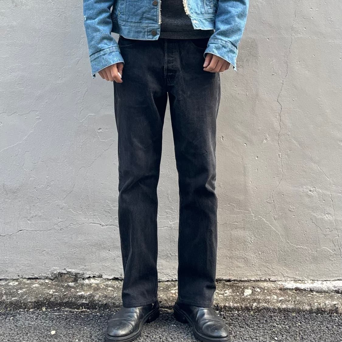 00년대 리바이스 501 블랙 상품이미지2