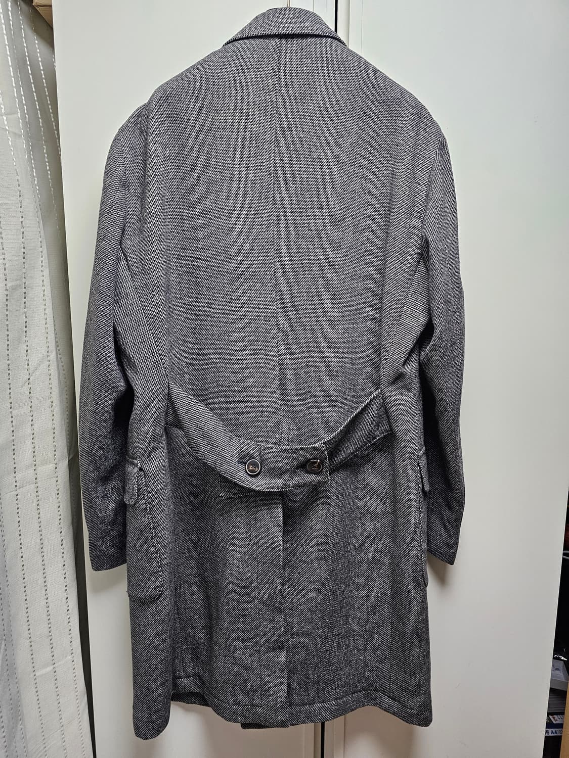 새상품 이탈리아 베나코앤폰타나 울 코트 상품이미지2