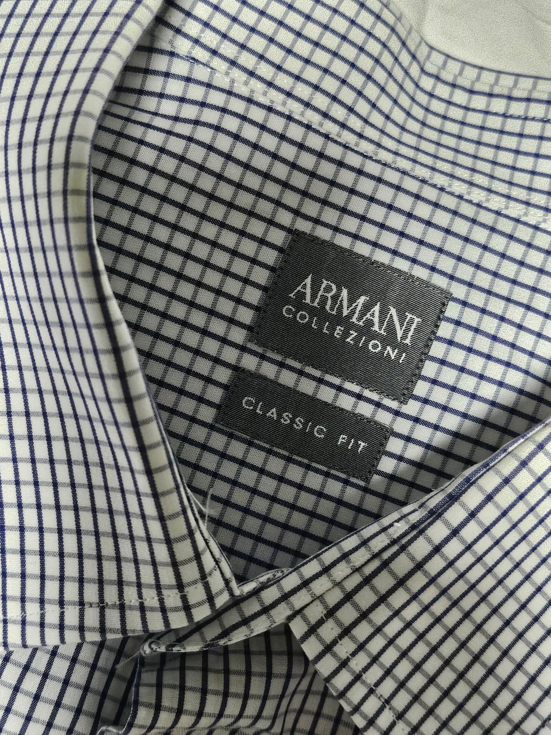 알마니 꼴레지오니 체크 셔츠 42 상품이미지2