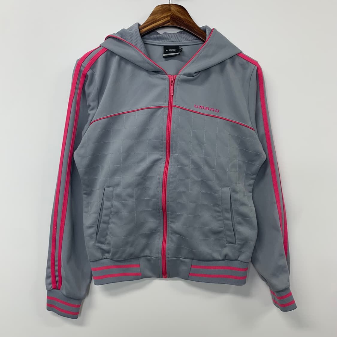엄브로 사이드라인 그레이 후드 져지 상품이미지3