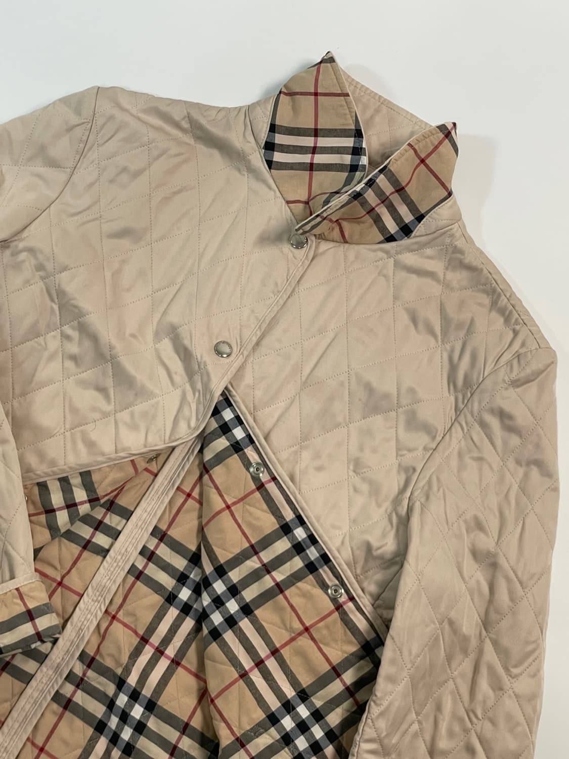 버버리 노바체크 퀼팅 자켓
 상품이미지5