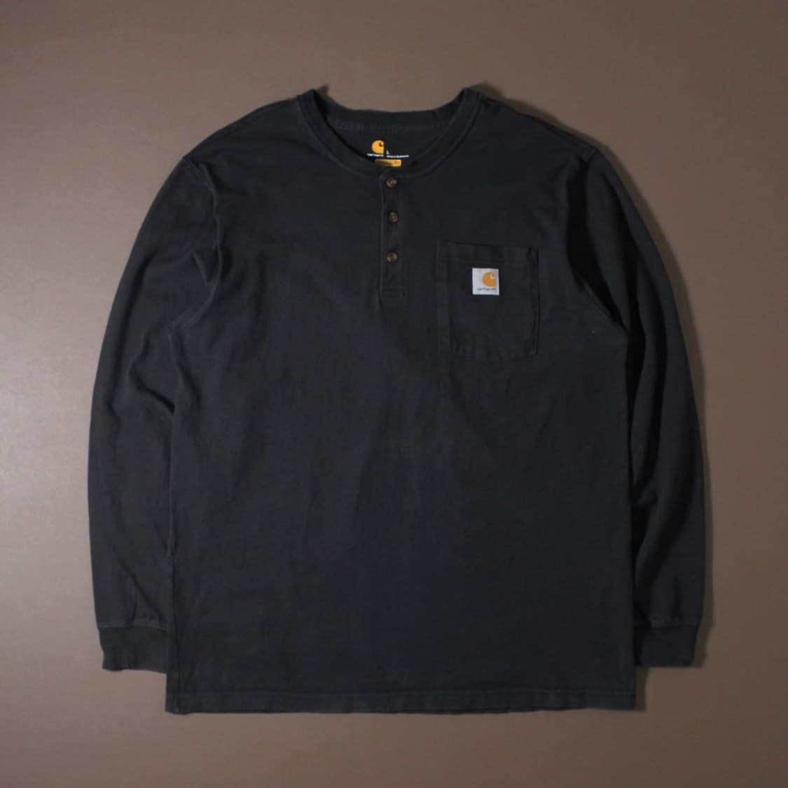 Carhartt 칼하트 K128 포켓 헨리넥 롱슬리브  상품이미지1