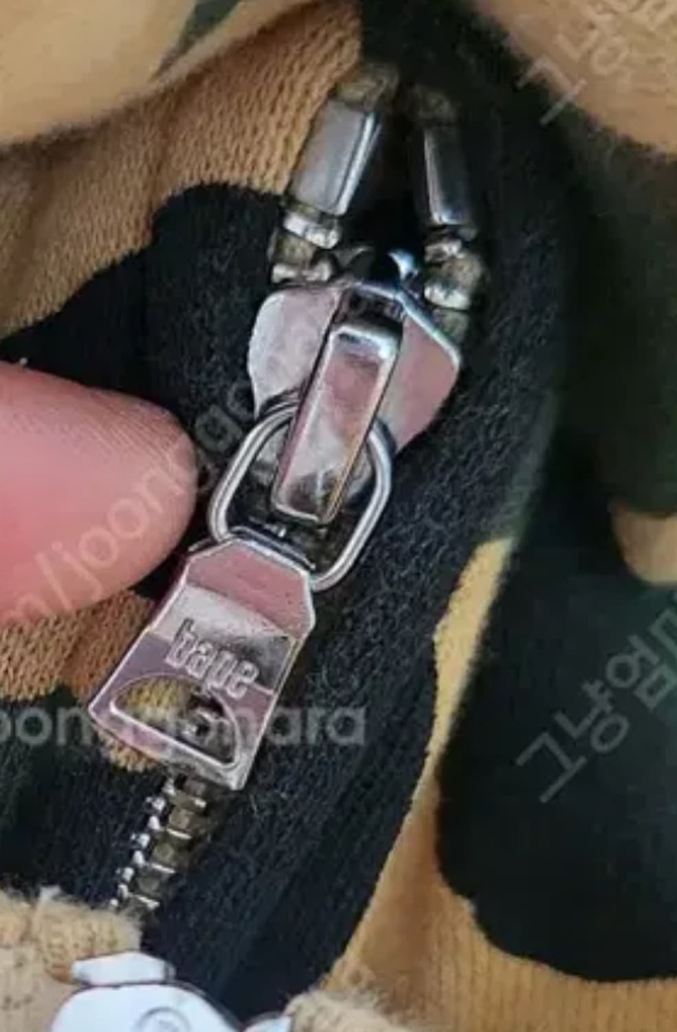 베이프 샤크 후드집업 황계 S 상품이미지10